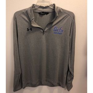 UCLA Under Armour heatgear zip up